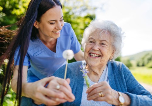 Where is most care for older adults provided?